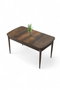 Hanah Home Mesa de Comedor Zen - Baroque, Brown